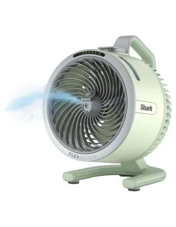 Shark FlexBreeze FA052QGNANZ HydroGo Misting Portable Fan in Honey Dew