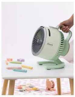 Shark FlexBreeze FA052QGNANZ HydroGo Misting Portable Fan in Honey Dew
