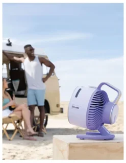 Shark FlexBreeze FA052QLVANZ HydroGo Misting Portable Fan in Lilac