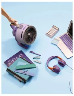 Shark FlexBreeze FA052QLVANZ HydroGo Misting Portable Fan in Lilac
