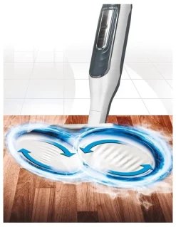 Shark Steam and Scrub Mop in White/Grey