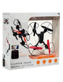 Sharper Image Mach X Video Drone with Streaming Camera