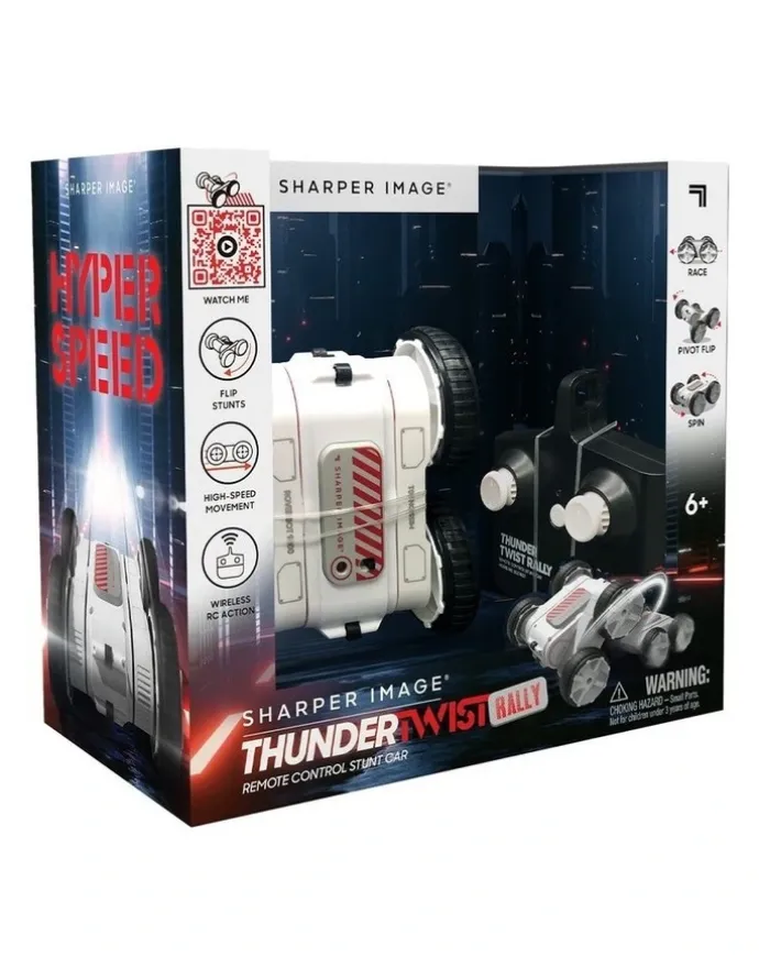 Sharper Image Thunder Twist Rally RC Stunt Car