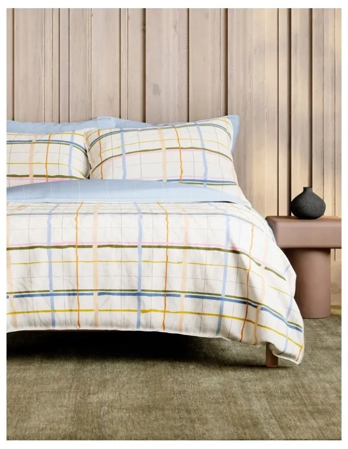 Sheridan Bayley Playful Plaid Quilt Set in Multi