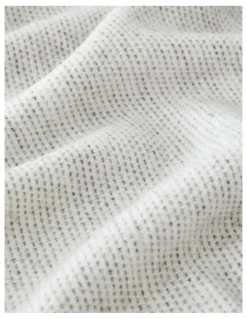 Sheridan Clara Blanket in Bone