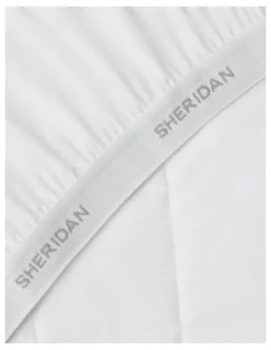 Sheridan Cool & Cotton Mattress Protector in Pure White