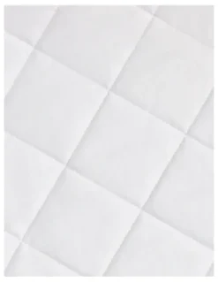 Sheridan Cool & Cotton Waterproof Quilted Pillow Protector in Pure White