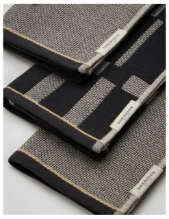 Sheridan Eley Tea Towel Set - Three Pack in Carbon