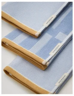 Sheridan Eley Tea Towel Set - Three Pack in Glacier