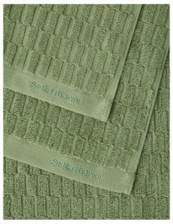 Sheridan Harrison Towel Collection in Spring Green