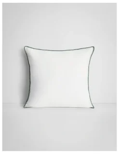 Sheridan Kirwan Square Cushion in Bottle Green