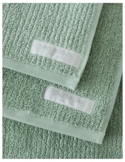 Sheridan Living Textures Towel Range in Peppermint