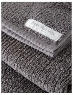 Sheridan Living Textures Towel Range in Granite