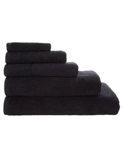 Sheridan Living Textures Towel Range in Carbon