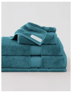 Sheridan Luxury Egyptian Towel Collection in Blue Jade