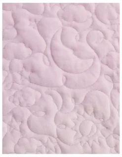Sheridan Meriweather Kids Quilted Blanket In Lilac Snow