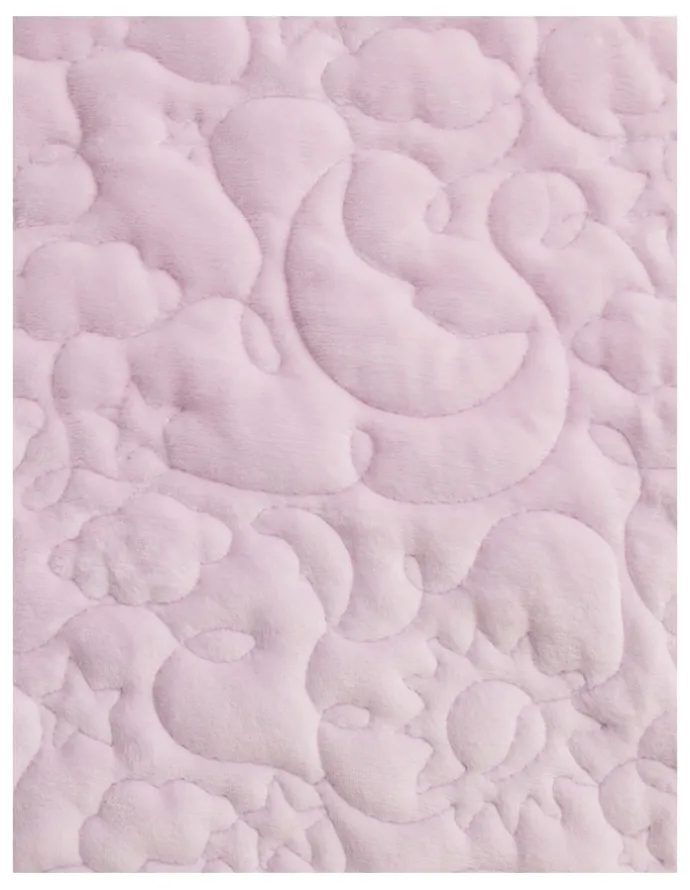 Sheridan Meriweather Kids Quilted Blanket In Lilac Snow