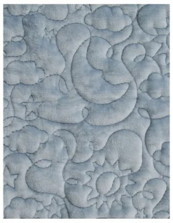 Sheridan Meriweather Kids Quilted Blanket In Slate
