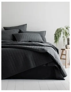 Sheridan Reilly Bedcover in Carbon