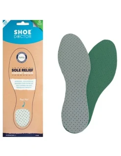 Shoe Doctor Sole Relief Comfort Insoles Size 39-41 in Pale Green