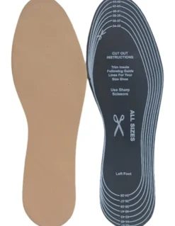 Shoe Doctor Trim To Fit Leather Insoles in Multi
