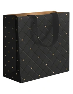 Simson Large Gift Bag in Black