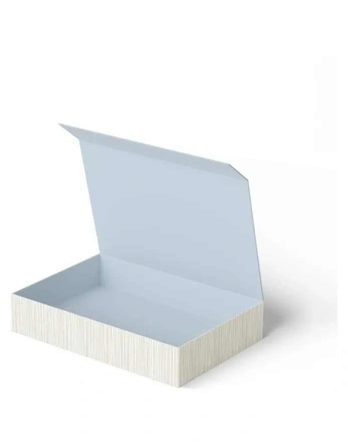 Simson Medium Magnetic Gift Box in Botanic On White