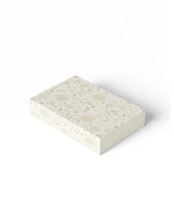 Simson Medium Magnetic Gift Box in Botanic On White