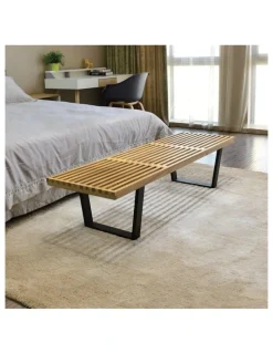 SK Designer Living Replica George Nelson Platform Bench, 152cm