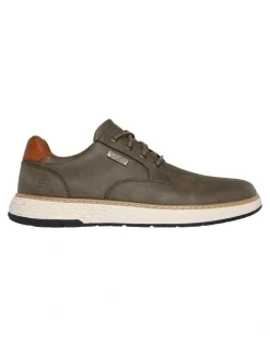 Skechers Garlan Pryor Waterproof Sneaker in Olive