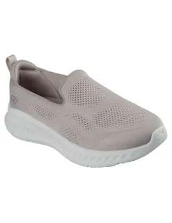 Skechers 125645 Tpe Go Walk Now Eliana Sneaker in Taupe