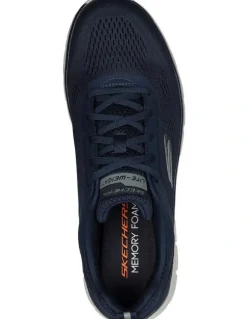Skechers Track Broader Shoe in Navy