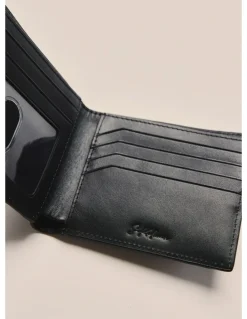 S.Kidman Harford Leather Wallet K0026BLK in Black