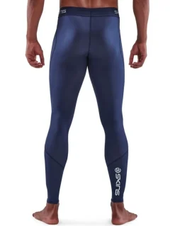 SKINS Series-1 Running Long Tight in Navy Blue