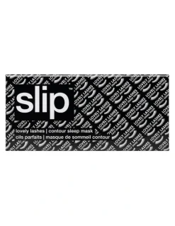 Slip Pure Silk Contour Sleep Mask in Black