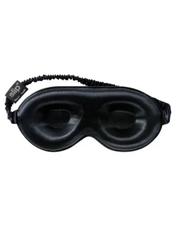 Slip Pure Silk Contour Sleep Mask in Black