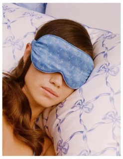 Slip Pure Silk Contour Sleep Mask in Bluebelle