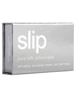 Slip Pure Silk Queen Pillowcase in Silver