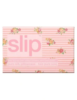 Slip Pure Silk Queen Pillowcase in Petal