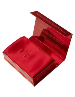 Slip Pure Silk Queen Pillowcase in Scarlet
