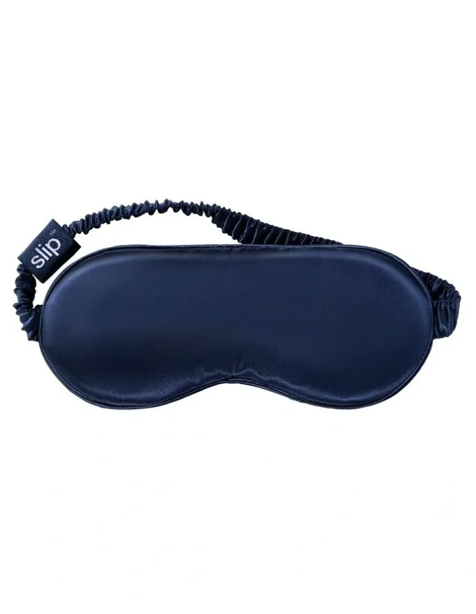 Slip Pure Silk Sleep Mask in Navy