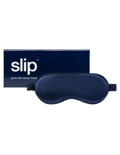 Slip Pure Silk Sleep Mask in Navy