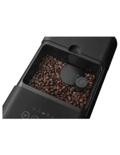 Smeg Automatic Coffee Machine with Steam Wand in Matte Black BCC12BLMAU