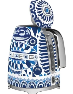 Smeg Dolce & Gabbana 50's Style KLF03DGBAU Kettle in Blu Mediterraneo