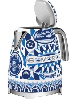 Smeg Dolce & Gabbana 50's Style KLF03DGBAU Kettle in Blu Mediterraneo