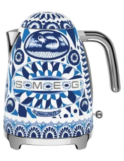 Smeg Dolce & Gabbana 50's Style KLF03DGBAU Kettle in Blu Mediterraneo