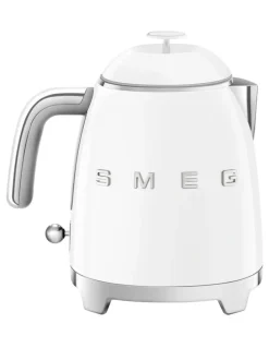 Smeg Mini Kettle 50's Style in White KLF05WHAU