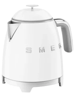 Smeg Mini Kettle 50's Style in White KLF05WHAU
