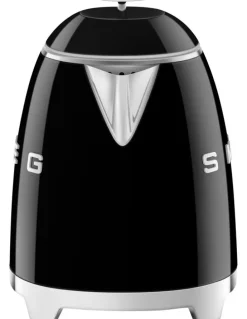 Smeg 50's Style Mini Kettle Black KLF05BLAU