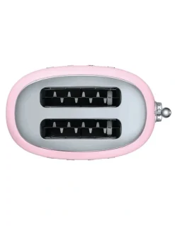 Smeg 50's Style 2 Slice Toaster in Pastel Pink TSF01PKAU